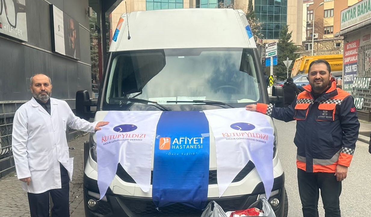 DEPREM BÖLGESİNE YARDIMLARIMIZ  DEVAM EDİYOR
