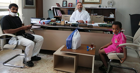 Derneğimizden Afrikalı Muhammed'e Yardım Eli